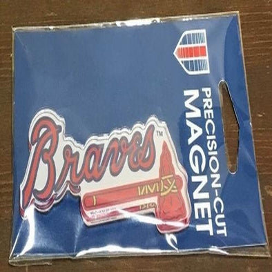 Atlanta Braves Wincraft Primary Logo Precision Cut Magnet