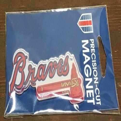 Atlanta Braves Wincraft Primary Logo Precision Cut Magnet