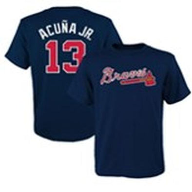 Atlanta Braves Youth Acuña Jr. #13 Player Tee