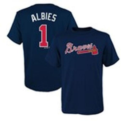Atlanta Braves Youth Albies #1 Player Tee