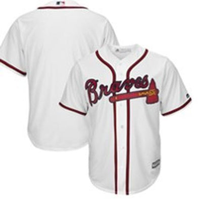Atlanta Braves Majestic Youth Home Replica Jersey