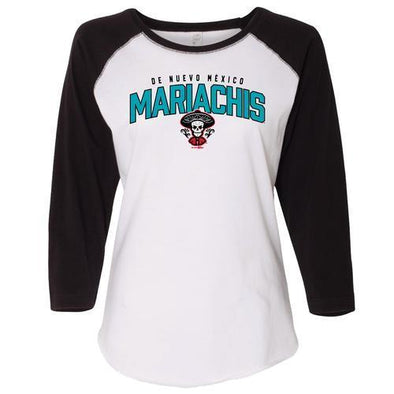 Albuquerque Isotopes Tee-Wmn Mariachis Frank Raglan