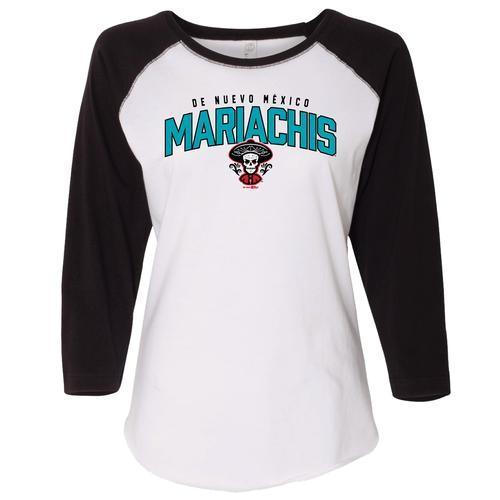 Albuquerque Isotopes Tee-Wmn Mariachis Frank Raglan