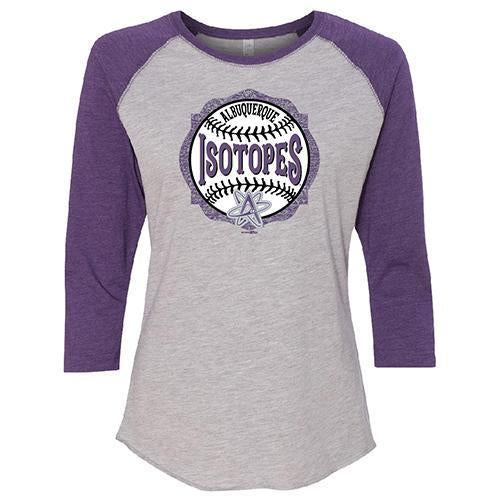 Albuquerque Isotopes Tee-Wmn Personalize