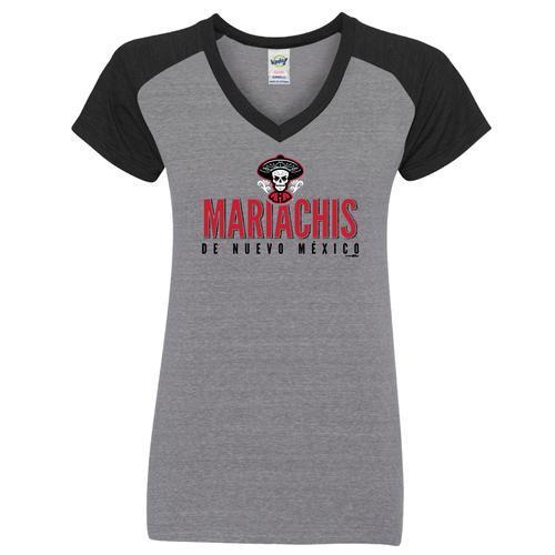 Albuquerque Isotopes Tee-Wmn Mariachis Townsend Raglan