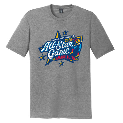 Amarillo Sod Poodles Grey Frost All Star Game Tee