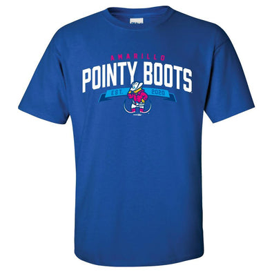 Pointy Boots de Amarillo Royal Frank Tee