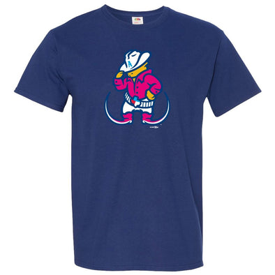 Pointy Boots de Amarillo Admiral Blue Dance Tee