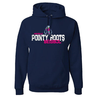 Pointy Boots de Amarillo Navy  Rotation Hoodie
