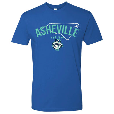 Asheville Tourists Royal State Logo T-shirt