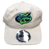 Lynchburg Hillcats Adj Beige Ballmarker Primary Logo Cap
