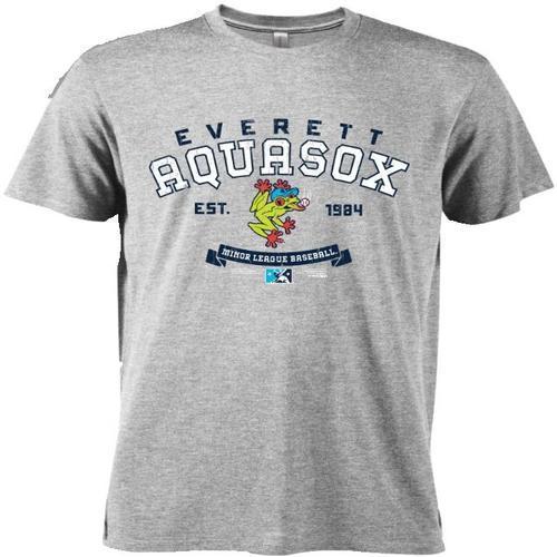 Everett AquaSox Adult Tri-Blend Tee