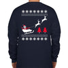 Louisville Bats Adult Holiday Long Sleeve Pocket Tee