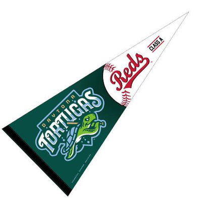 DAYTONA TORTUGAS WINCRAFT CINCINNATI REDS AFFILIATE PREMIUM PENNANT