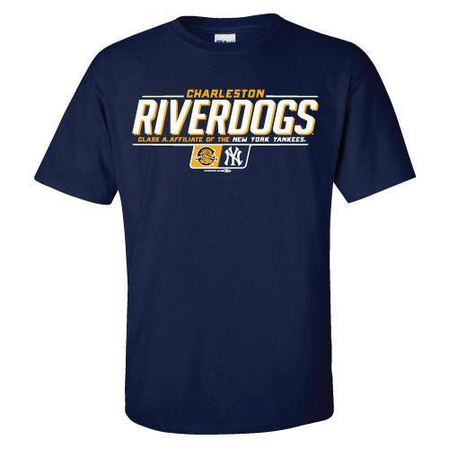 Charleston RiverDogs Affiliate T-Shirt navy