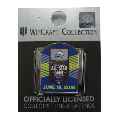 Lansing Lugnuts MWL All-Star Game Lapel Pin
