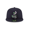 NEW ERA GWINNETT STRIPERS ON-FIELD ALTERNATE WORM 59FIFTY FITTED CAP
