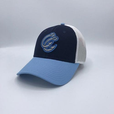 American Needle - Hat Roughage - Road Logo - Navy / Lt. Blue / White