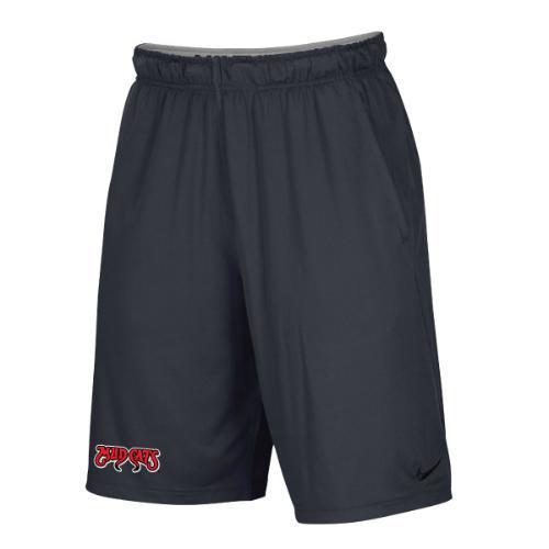 Carolina Mudcats Anthracite Nike 2 Pocket Fly Short