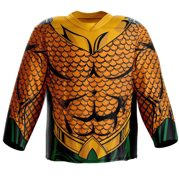 Toledo Walleye Aquaman Replica Jersey