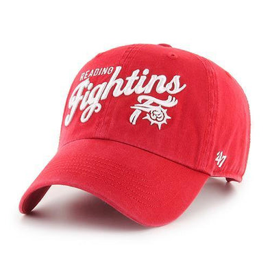 Reading Fightin Phils '47 Women's Red Audry Script Cap 2019