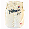 MYRTLE BEACH PELICANS RAWLINGS OFFICIAL HOME WHITE JERSEY