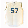 MYRTLE BEACH PELICANS RAWLINGS OFFICIAL HOME WHITE JERSEY