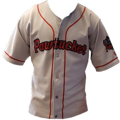 Pawtucket Red Sox Grey 2018 Authentic Road Jersey