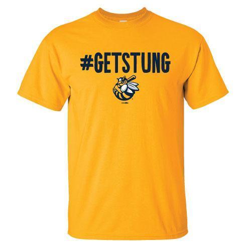 Burlington Bees Gold #getstung T-shirt