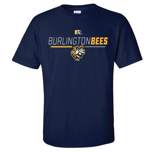 Burlington Bees Navy Tuber Tee