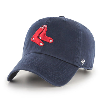 Boston Red Sox 47 Brand Navy Hat with Dangling Red Sox Logo