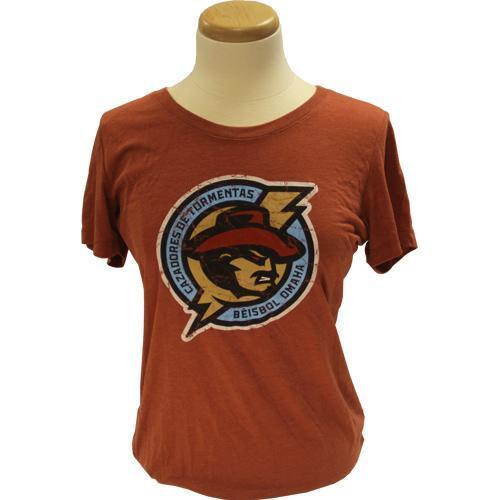 Omaha Cazadores de Tormentas COPA Women’s Rust Triblend Primary Tee