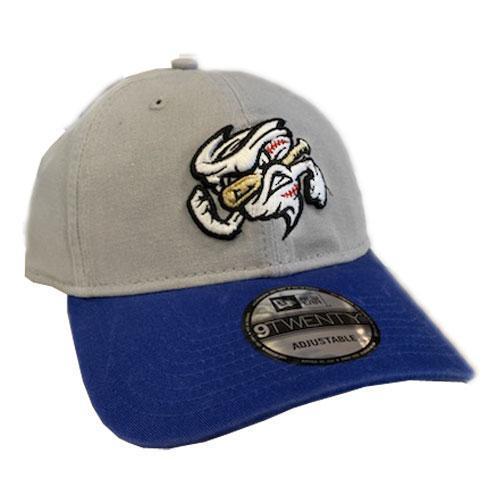 Omaha Storm Chasers New Era 9Twenty Grey/Royal Clutch Hit