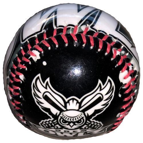 Orem Owlz Splatter Baseball