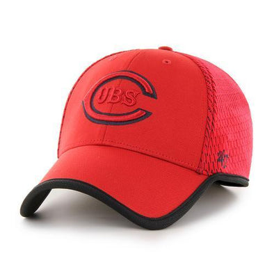 Iowa Cubs Chicago Cubs Cooperstown Red Warp Contender Cap, OSFA