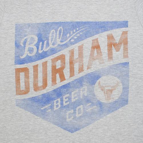 Bull Durham Beer Company Plate Logo T-Shirt