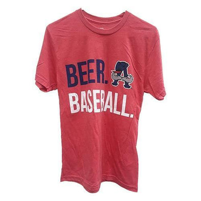 Auburn Doubledays DD Beer/Baseball T-Shirt