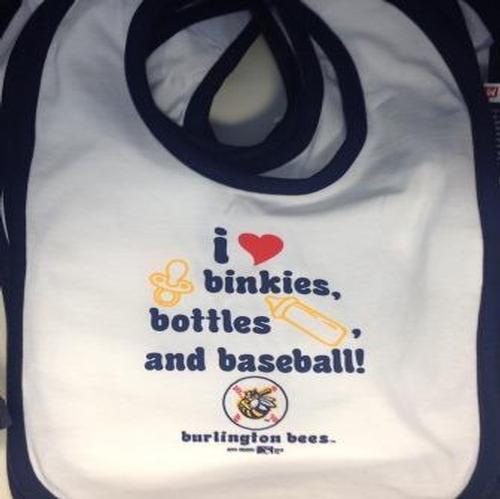 Burlington Bees Bees Bib