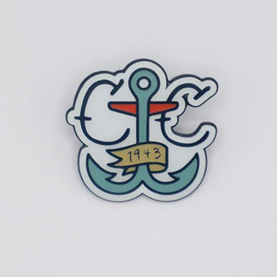 Pin Blue Ghosts Anchor
