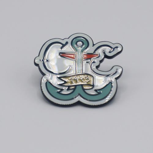 Pin Blue Ghosts Anchor