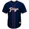 Lehigh Valley IronPigs Mens BP Navy Replica Cool Base Jersey