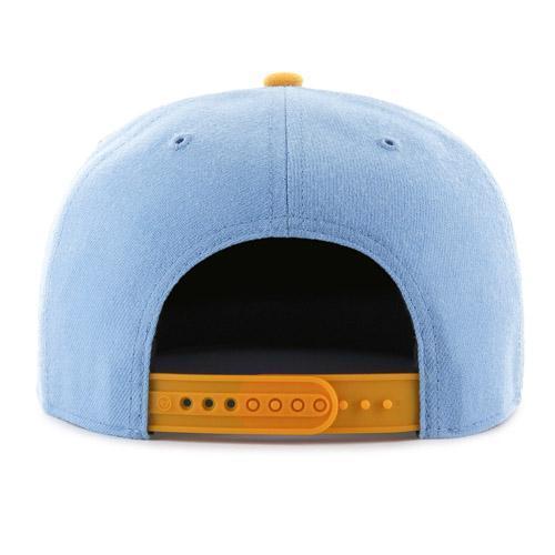 MYRTLE BEACH PELICANS 47 BRAND BROMLEY SNAPBACK CAP