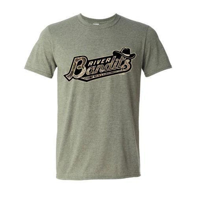 Quad Cities River Bandits Bimm Ridder Mossy Oak Tee