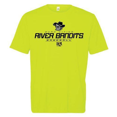 Quad Cities River Bandits Performance Tee, Quad Cities River Bandits