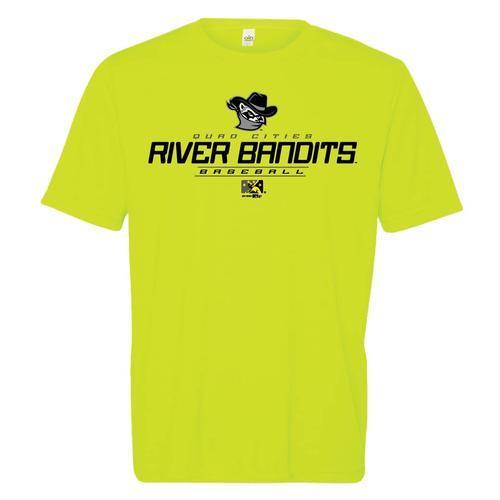 Quad Cities River Bandits Performance Tee, Quad Cities River Bandits