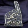 San Antonio Missions Foam Fingers