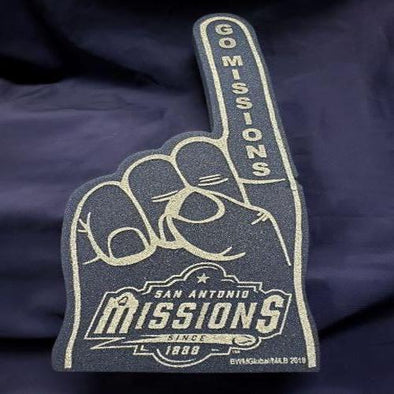 San Antonio Missions Foam Fingers