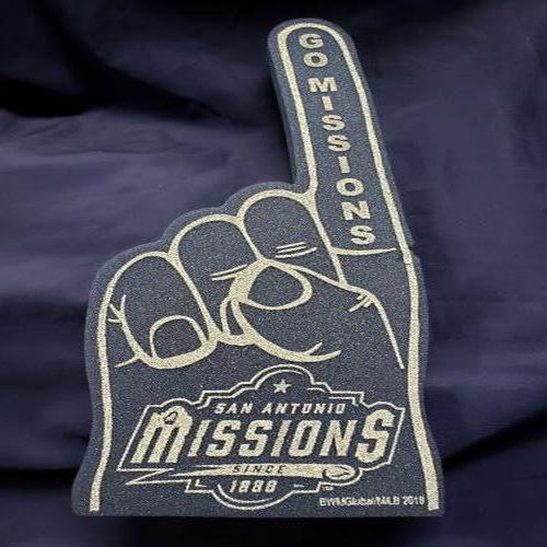 San Antonio Missions Foam Fingers