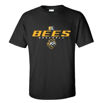 Burlington Bees Black Fess Tee