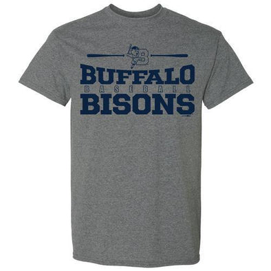 Buffalo Bisons Grey How Tee